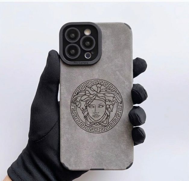 Чохол для iPhone 12 Pro Max Silicone Eco Suede &mdash; Сірий (Grey) 9470 фото