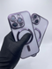 Чохол прозорий з MagSafe та захисними лінзами камери для iPhone 14 Pro Max (Purple) 8805 фото 4