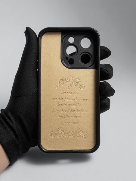 Брендовий чохол GG для iPhone 15 Pro з підтримкою MagSafe + Мікрофібра 9715 фото