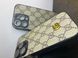 Дизайнерський чохол із металевим логотипом для iPhone 13 Pro Max , у стилі GG , бежевий 9885 фото 9