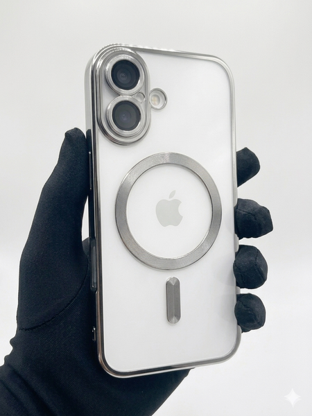 Чохол з MagSafe та захисними лінзами для Iphone 16  8920 фото