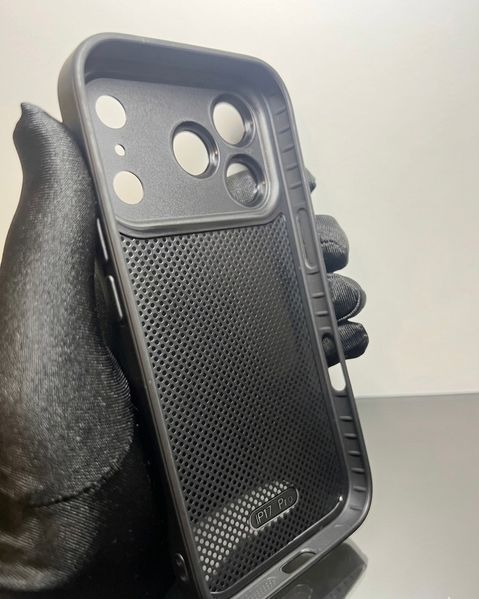 Брендовий чохол з захисним склом на камеру на iPhone 17 Pro  987095 фото